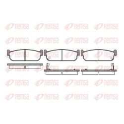 Stabdžių trinkelių rinkinys, diskinis stabdys REMSA 0373.02