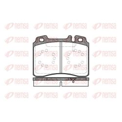 Stabdžių trinkelių rinkinys, diskinis stabdys REMSA 0379.00