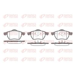 Stabdžių trinkelių rinkinys, diskinis stabdys REMSA 0390.01