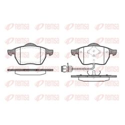 Stabdžių trinkelių rinkinys, diskinis stabdys REMSA 0390.02