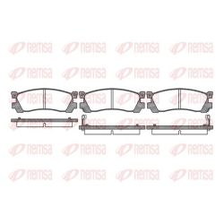 Stabdžių trinkelių rinkinys, diskinis stabdys REMSA 0399.12