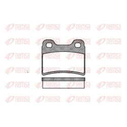 Stabdžių trinkelių rinkinys, diskinis stabdys REMSA 0417.00