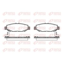 Stabdžių trinkelių rinkinys, diskinis stabdys REMSA 0424.04