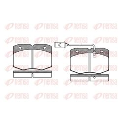 Stabdžių trinkelių rinkinys, diskinis stabdys REMSA 0435.02