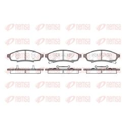 Stabdžių trinkelių rinkinys, diskinis stabdys REMSA 0531.02