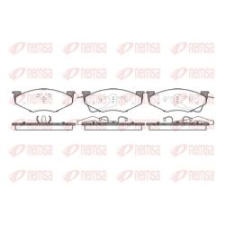 Stabdžių trinkelių rinkinys, diskinis stabdys REMSA 0551.00