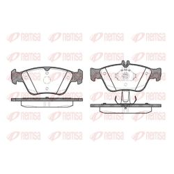 Stabdžių trinkelių rinkinys, diskinis stabdys REMSA 0586.10