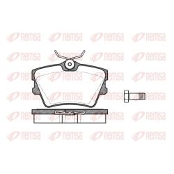 Stabdžių trinkelių rinkinys, diskinis stabdys REMSA 0591.00