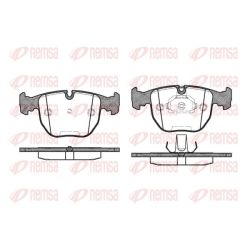 Stabdžių trinkelių rinkinys, diskinis stabdys REMSA 0596.10