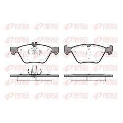 Stabdžių trinkelių rinkinys, diskinis stabdys REMSA 0601.00