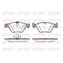 Stabdžių trinkelių rinkinys, diskinis stabdys REMSA 0601.20
