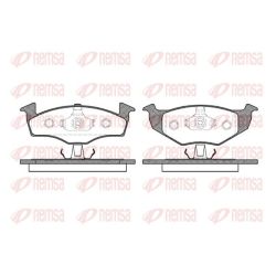 Stabdžių trinkelių rinkinys, diskinis stabdys REMSA 0609.20