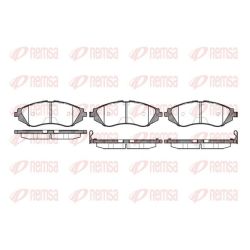 Stabdžių trinkelių rinkinys, diskinis stabdys REMSA 0645.02