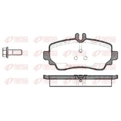 Stabdžių trinkelių rinkinys, diskinis stabdys REMSA 0650.00