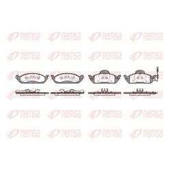 Stabdžių trinkelių rinkinys, diskinis stabdys REMSA 0697.01