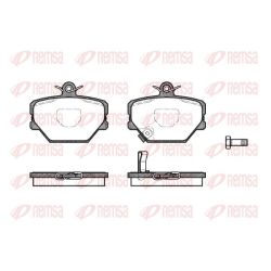 Stabdžių trinkelių rinkinys, diskinis stabdys REMSA 0705.02