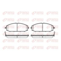 Stabdžių trinkelių rinkinys, diskinis stabdys REMSA 0711.04