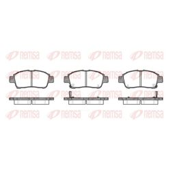 Stabdžių trinkelių rinkinys, diskinis stabdys REMSA 0712.02