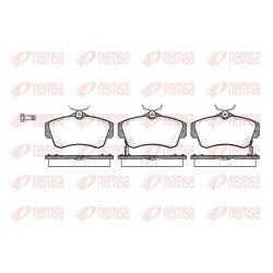 Stabdžių trinkelių rinkinys, diskinis stabdys REMSA 0753.02