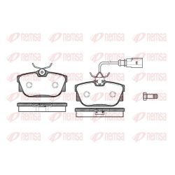 Stabdžių trinkelių rinkinys, diskinis stabdys REMSA 0767.01