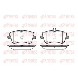 Stabdžių trinkelių rinkinys, diskinis stabdys REMSA 0768.00