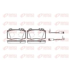 Stabdžių trinkelių rinkinys, diskinis stabdys REMSA 0769.02