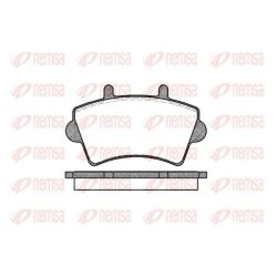 Stabdžių trinkelių rinkinys, diskinis stabdys REMSA 0819.00