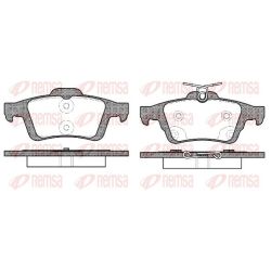 Stabdžių trinkelių rinkinys, diskinis stabdys REMSA 0842.70