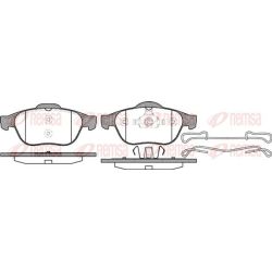 Stabdžių trinkelių rinkinys, diskinis stabdys REMSA 0843.10