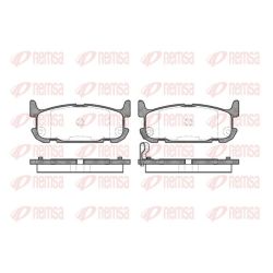 Stabdžių trinkelių rinkinys, diskinis stabdys REMSA 0853.12