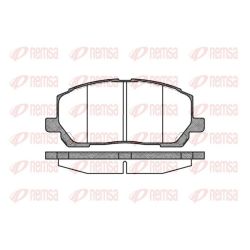 Stabdžių trinkelių rinkinys, diskinis stabdys REMSA 0855.00