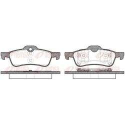 Stabdžių trinkelių rinkinys, diskinis stabdys REMSA 0862.00