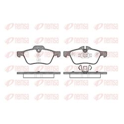 Stabdžių trinkelių rinkinys, diskinis stabdys REMSA 0864.00