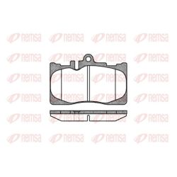 Stabdžių trinkelių rinkinys, diskinis stabdys REMSA 0890.00