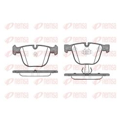 Stabdžių trinkelių rinkinys, diskinis stabdys REMSA 0892.00