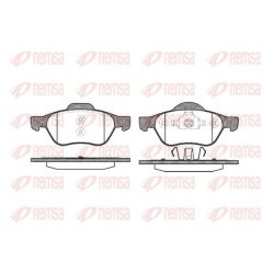 Stabdžių trinkelių rinkinys, diskinis stabdys REMSA 0962.00