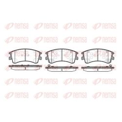 Stabdžių trinkelių rinkinys, diskinis stabdys REMSA 0970.02