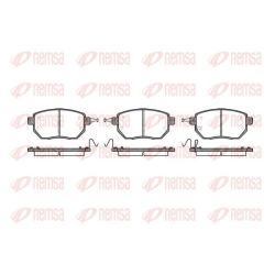 Stabdžių trinkelių rinkinys, diskinis stabdys REMSA 0985.02