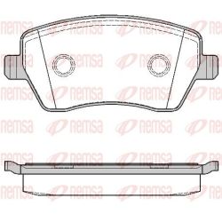 Stabdžių trinkelių rinkinys, diskinis stabdys REMSA 0987.00