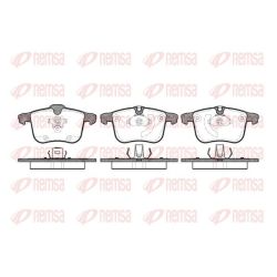 Stabdžių trinkelių rinkinys, diskinis stabdys REMSA 1053.00