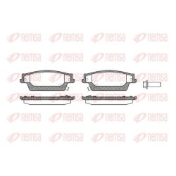 Stabdžių trinkelių rinkinys, diskinis stabdys REMSA 1087.04