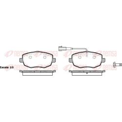 Stabdžių trinkelių rinkinys, diskinis stabdys REMSA 1099.01