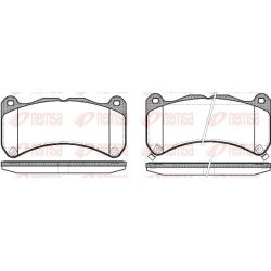 Stabdžių trinkelių rinkinys, diskinis stabdys REMSA 1192.12