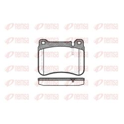 Stabdžių trinkelių rinkinys, diskinis stabdys REMSA 1193.00