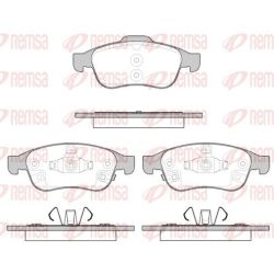 Stabdžių trinkelių rinkinys, diskinis stabdys REMSA 1248.12