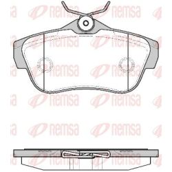 Stabdžių trinkelių rinkinys, diskinis stabdys REMSA 1299.00