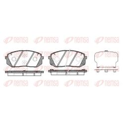 Stabdžių trinkelių rinkinys, diskinis stabdys REMSA 1302.22