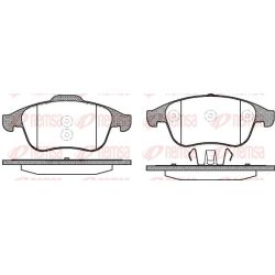 Stabdžių trinkelių rinkinys, diskinis stabdys REMSA 1350.10