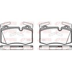 Stabdžių trinkelių rinkinys, diskinis stabdys REMSA 1374.00