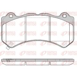Stabdžių trinkelių rinkinys, diskinis stabdys REMSA 1376.04